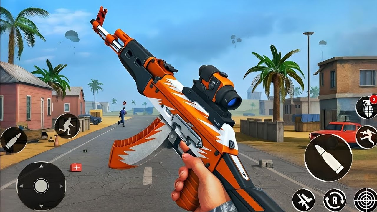 Army Shooter War Mission 3D - Fps Gun Action Game - Android Gameplay 