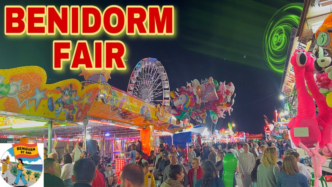 Benidorm Fair - The Epicenter of fun during Fiestas! 🎡🎉