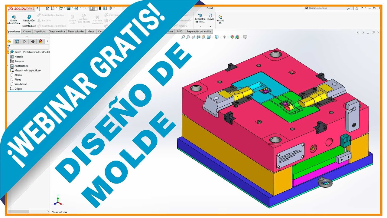 Webinar de SolidWorks: Diseño de Molde