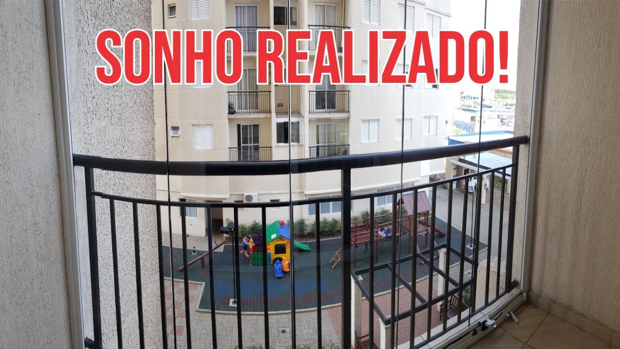 ENVIDRAÇAMENTO DA SACADA | Nosso Apê 32B