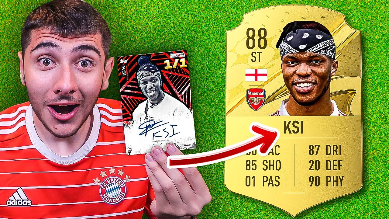 Sidemen Cards Decide My FIFA 23 Team!