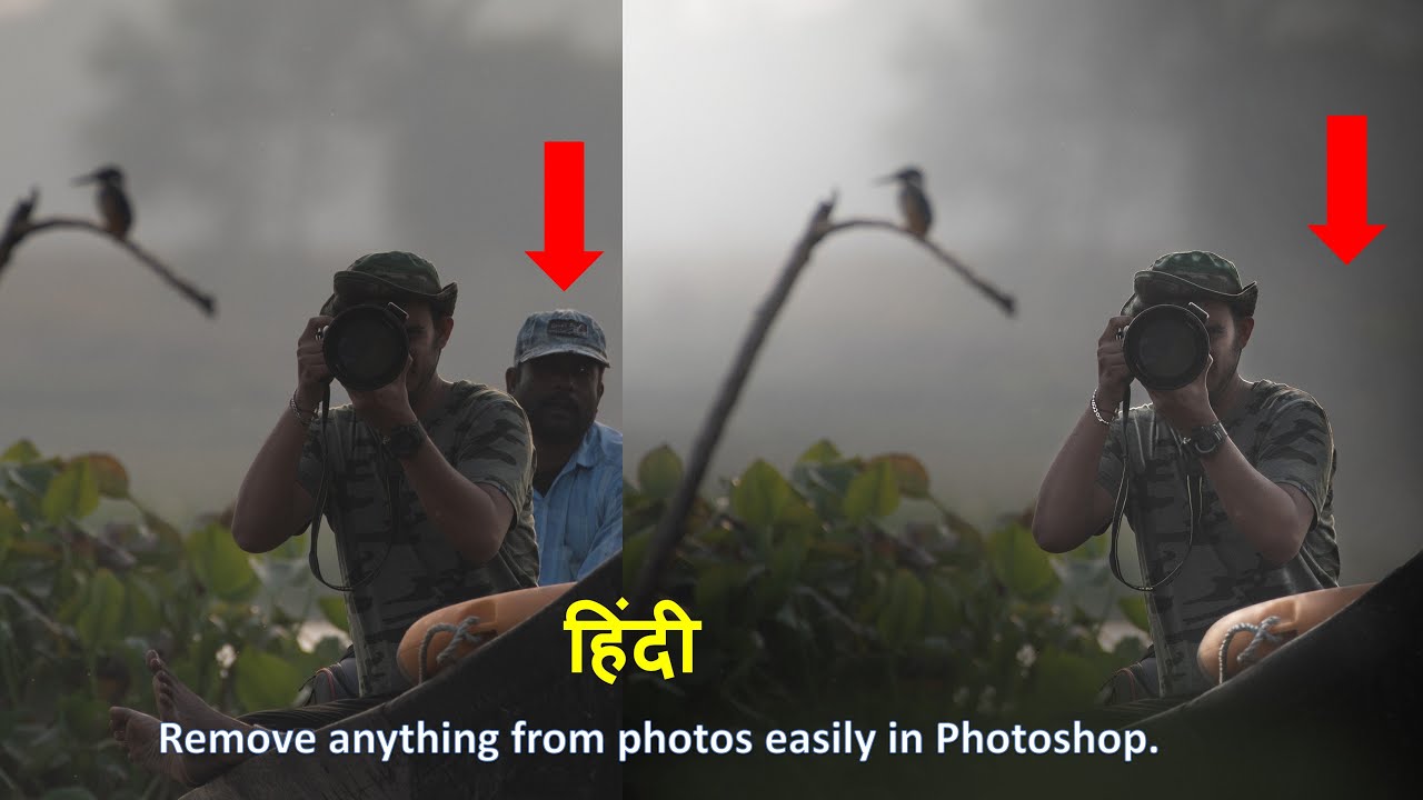 Remove Anything From a Photo in Photoshop Easily | Photoshop Manipulation Tutorial in Hindi |