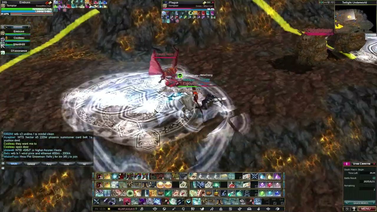 Rappelz 9.10 Devil Skeleton SV Templar Pk.2