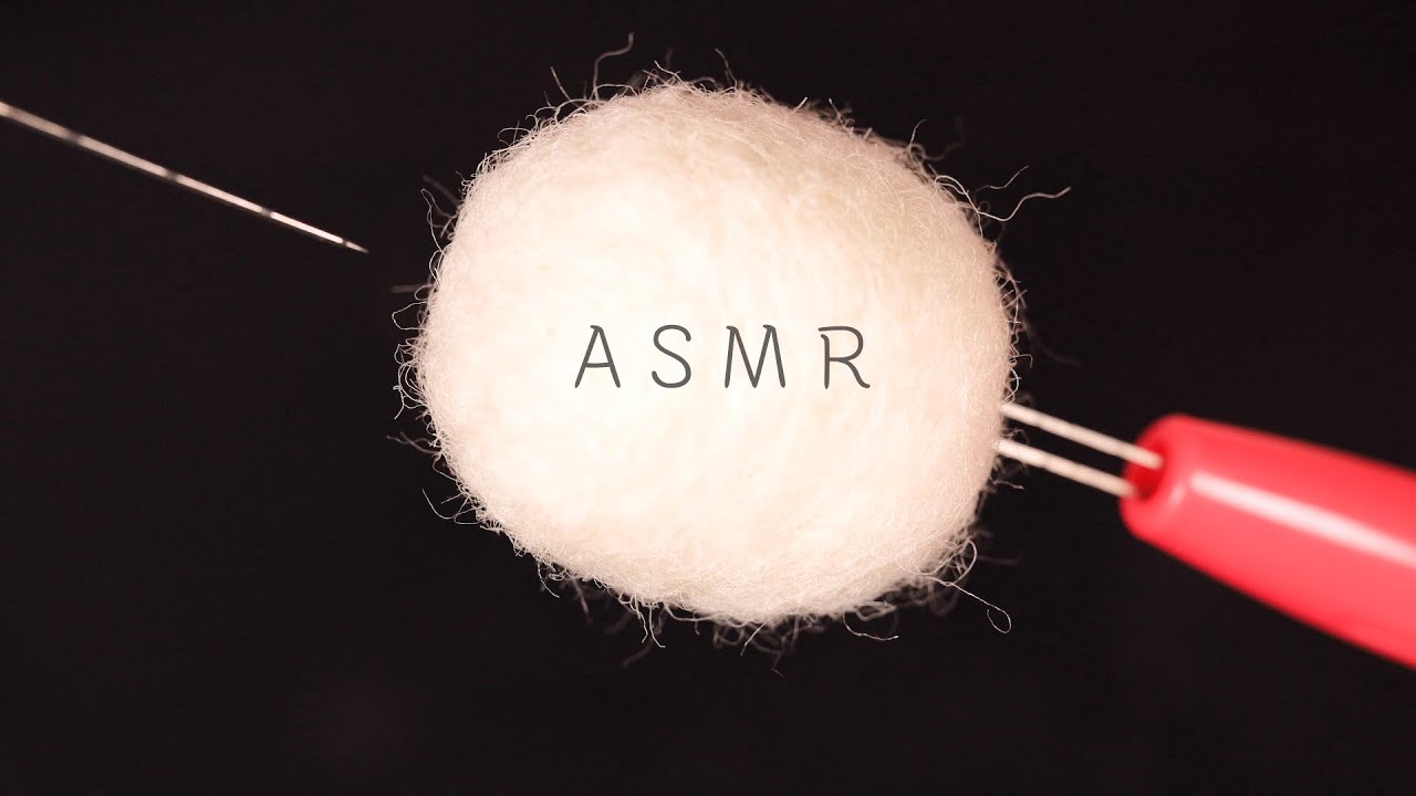 ASMR Звук иглы, проникающий в ваш мозг (без разговоров)