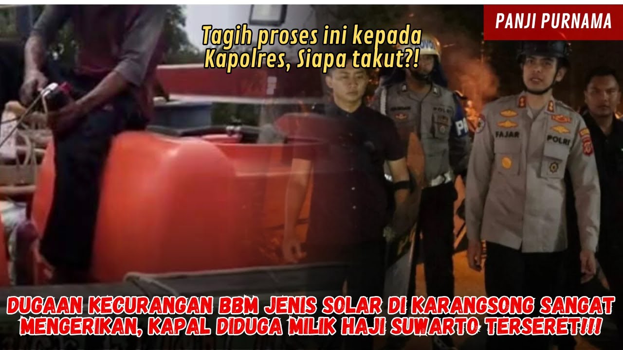 JIKA SOAL SOLAR GAK TUNTAS, REPUTASI KAPOLRES INDRAMAYU PENTING?!