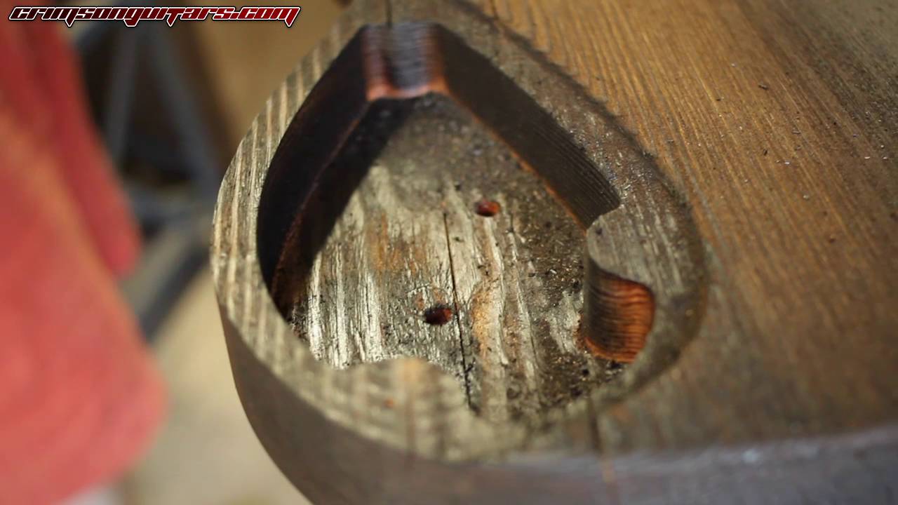 Ben Experiments with Fire - Shou Sugi Ban on a Guitar