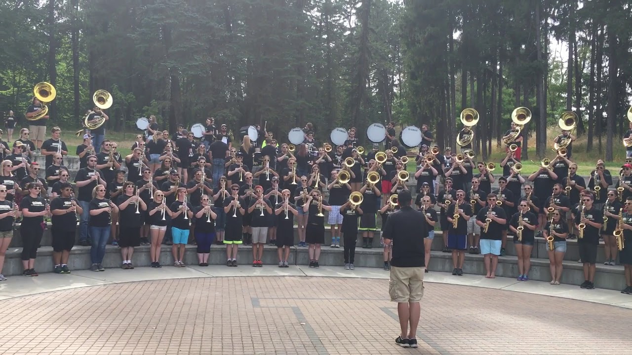 University of Idaho Marching Band - Word Up