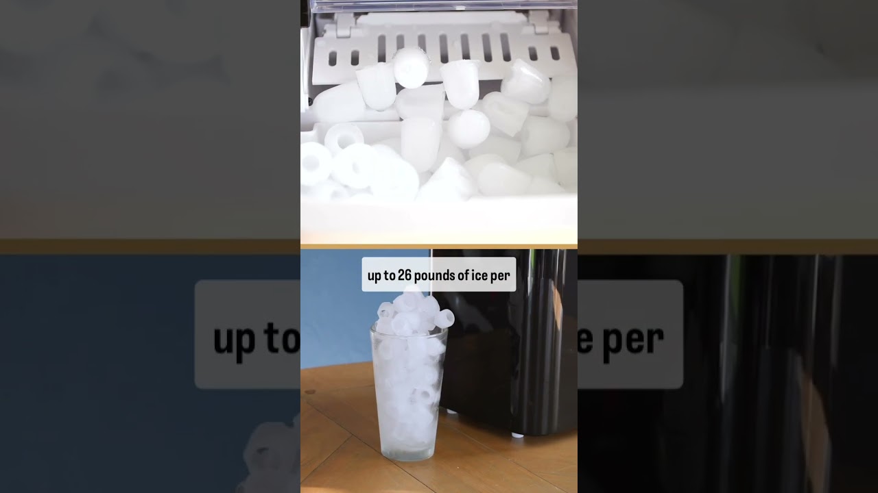 Need ice fast? The DUMOS Countertop Ice Maker delivers fresh, chewable ice in just 6 minutes.