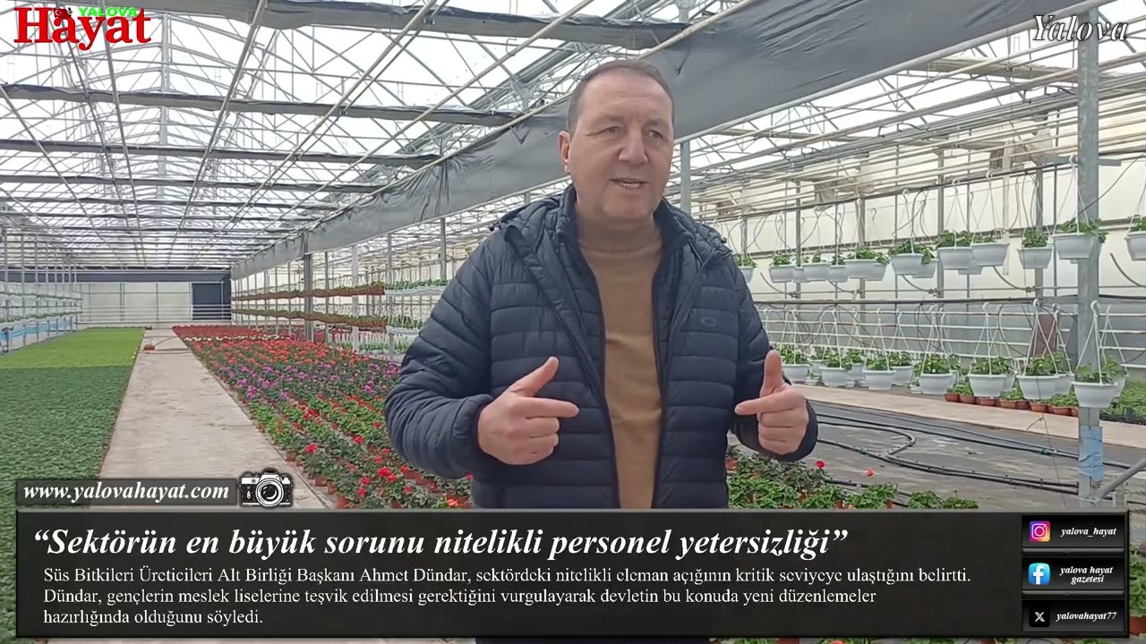 “SEKTÖRÜN EN BÜYÜK SORUNU NİTELİKLİ PERSONEL YETERSİZLİĞİ”
