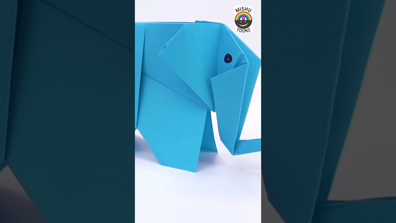 easy kids craft | paper elephant 🐘 