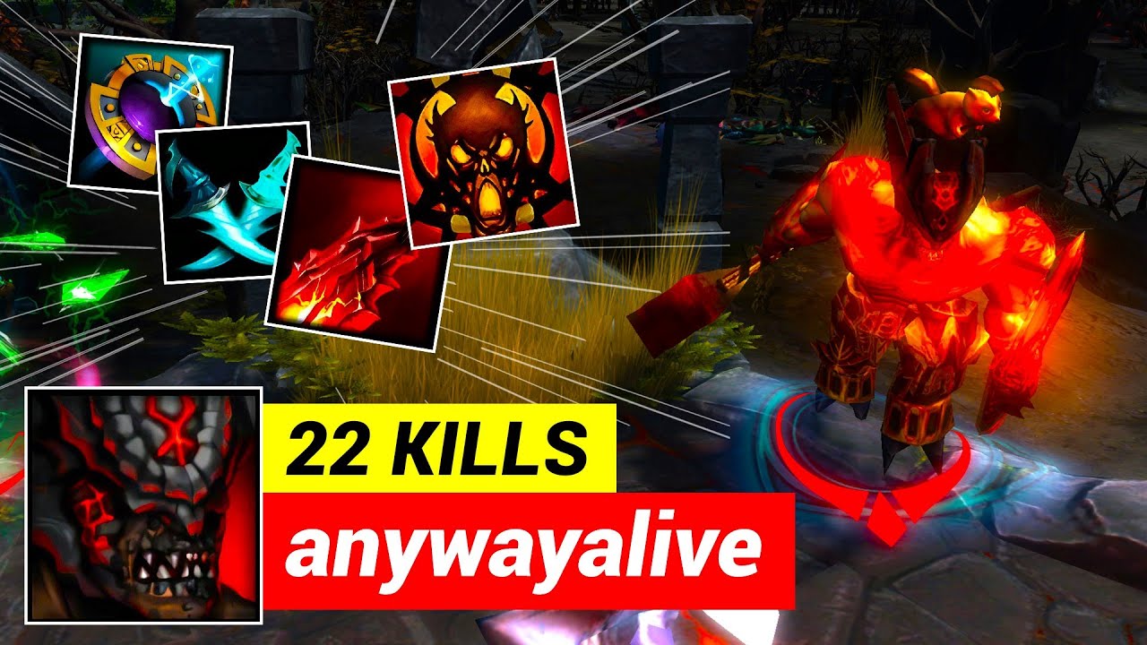 HoN Hammerstorm anywayalive 1735 MMR MVP