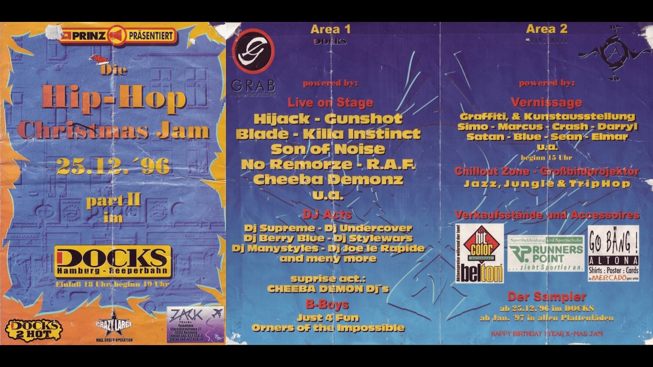 No Remorze live @ X-Mas Jam Hamburg 1996