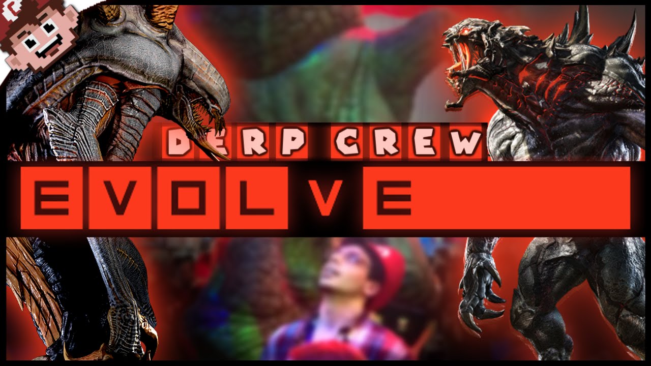 Chilled is a MONSTER! (Evolve: Goliath and Wraith Gameplay - The Derp Crew)