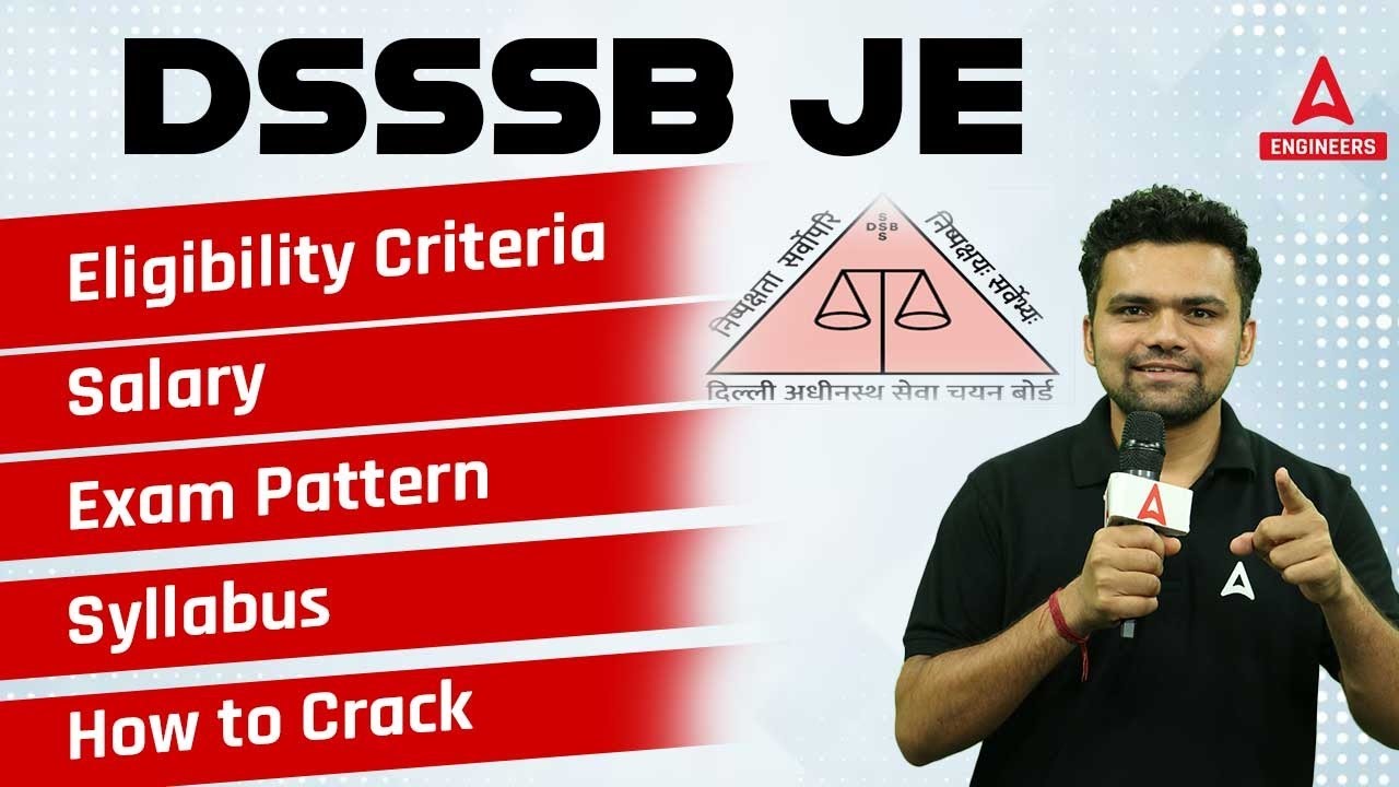 DSSSB Vacancy 2023 | DSSSB JE Vacancy 2023 | DSSSB JE 2023 | Full Information