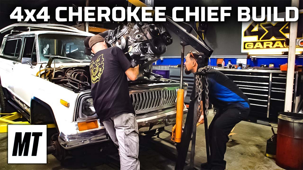 4x4 Garage: Cherokee Chief Part 1 - LS Engine Swap! | MotorTrend