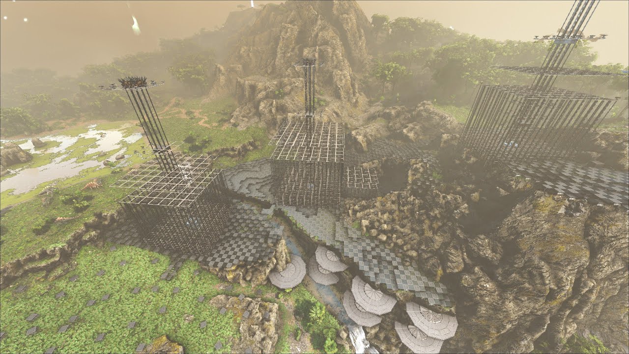 Ark | Lost Island Crouch Cave Build Design PvP | 2023