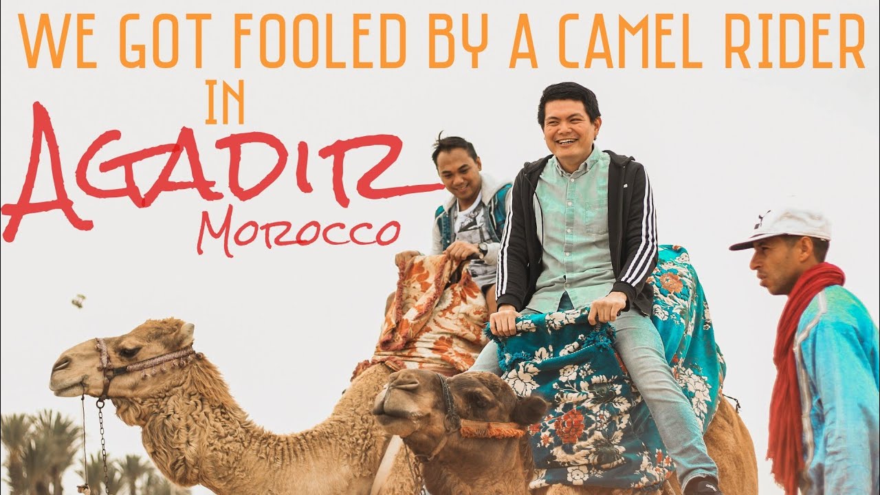 We Got Fooled by a Camel Rider in Agadir, Morocco