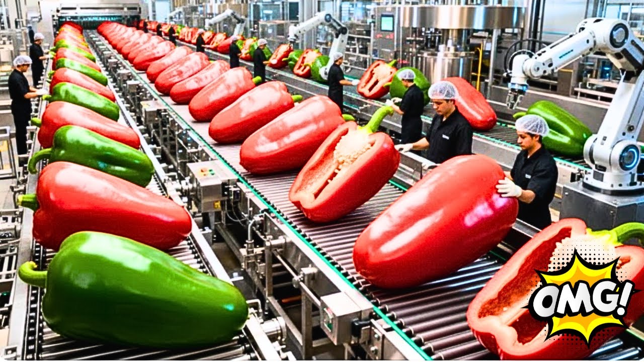 Inside the Chili Pepper Factory- How it Became a Multi-Million Dollar Luxury Item  | Mass Production