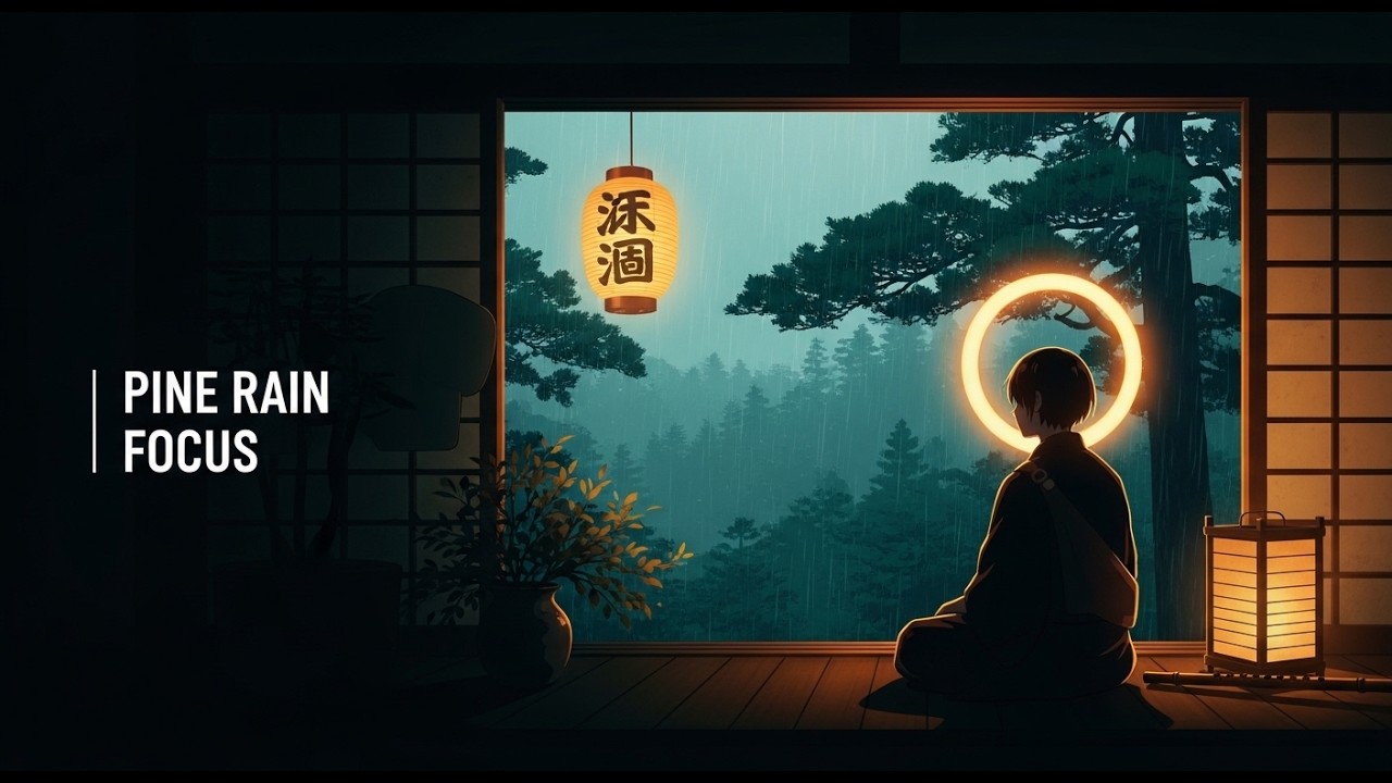 Cedar Forest — Peaceful Lo-Fi Study with Native Cedar, Shakuhachi & Tin Whistle (84 BPM, Fm)