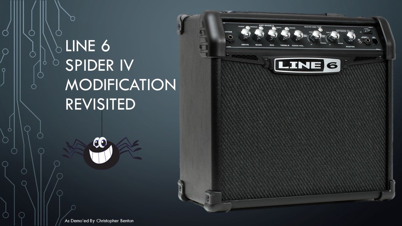 Line 6 Spider IV Modification Revisited