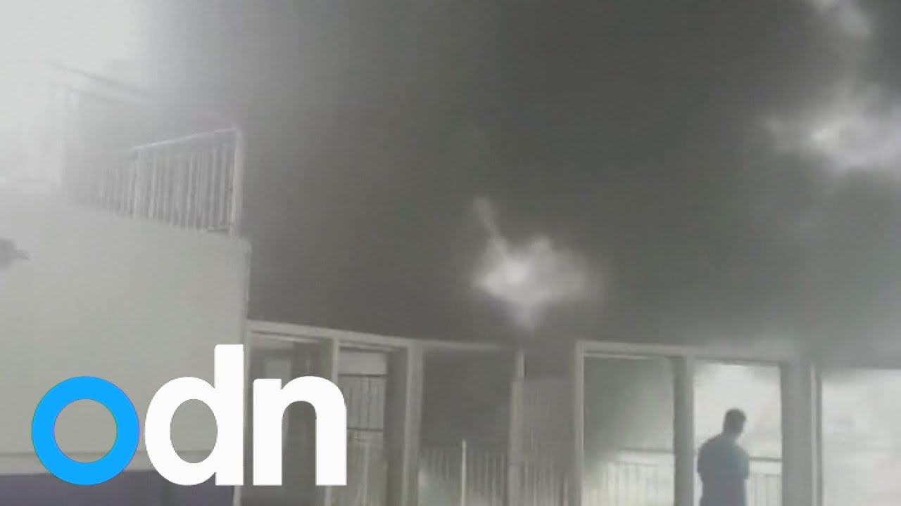Fire breaks out on a British ferry crossing the Channel