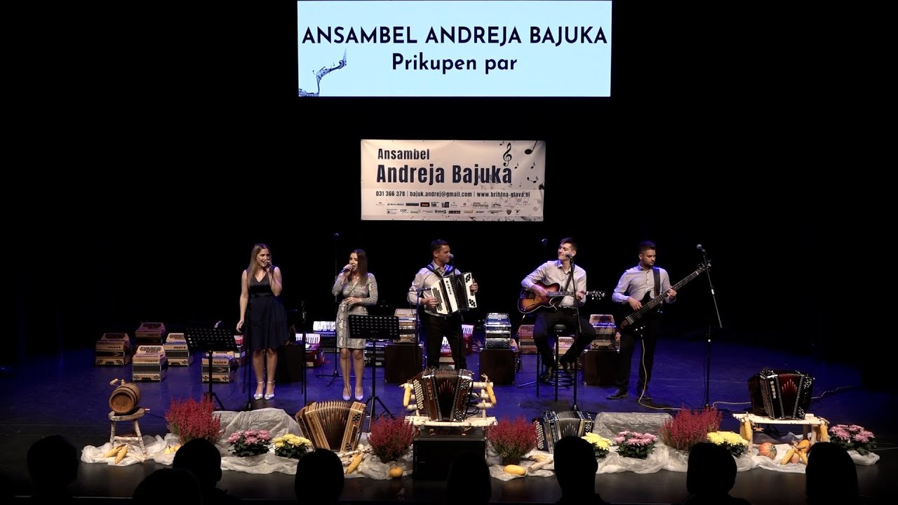 Ansambel Andreja Bajuka -  Prikupen par  ( v živo )