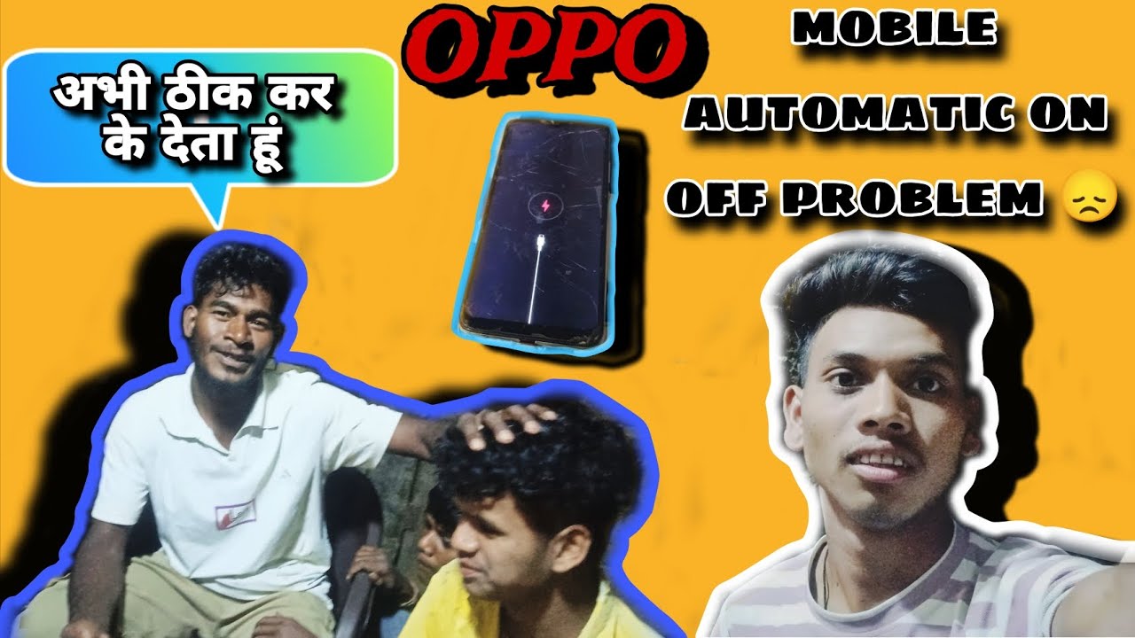 OPPO mobile automatic on off problem। Mobile repairing। Dk dilip vlogs 