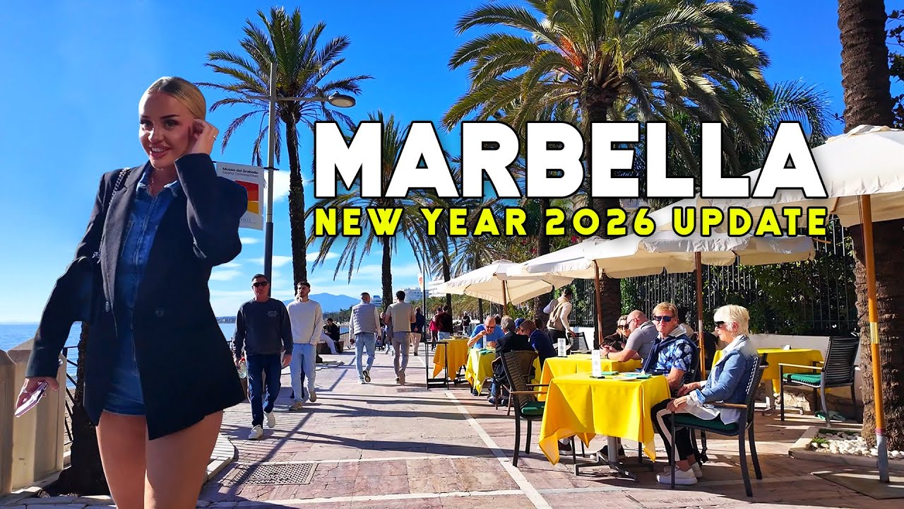 Marbella Spain New Year January 2026 Update Warm and Sunny City Costa del Sol | Malaga 🇪🇸