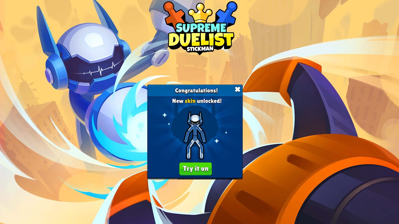 Supreme Duelist Stickman: NEW Skin