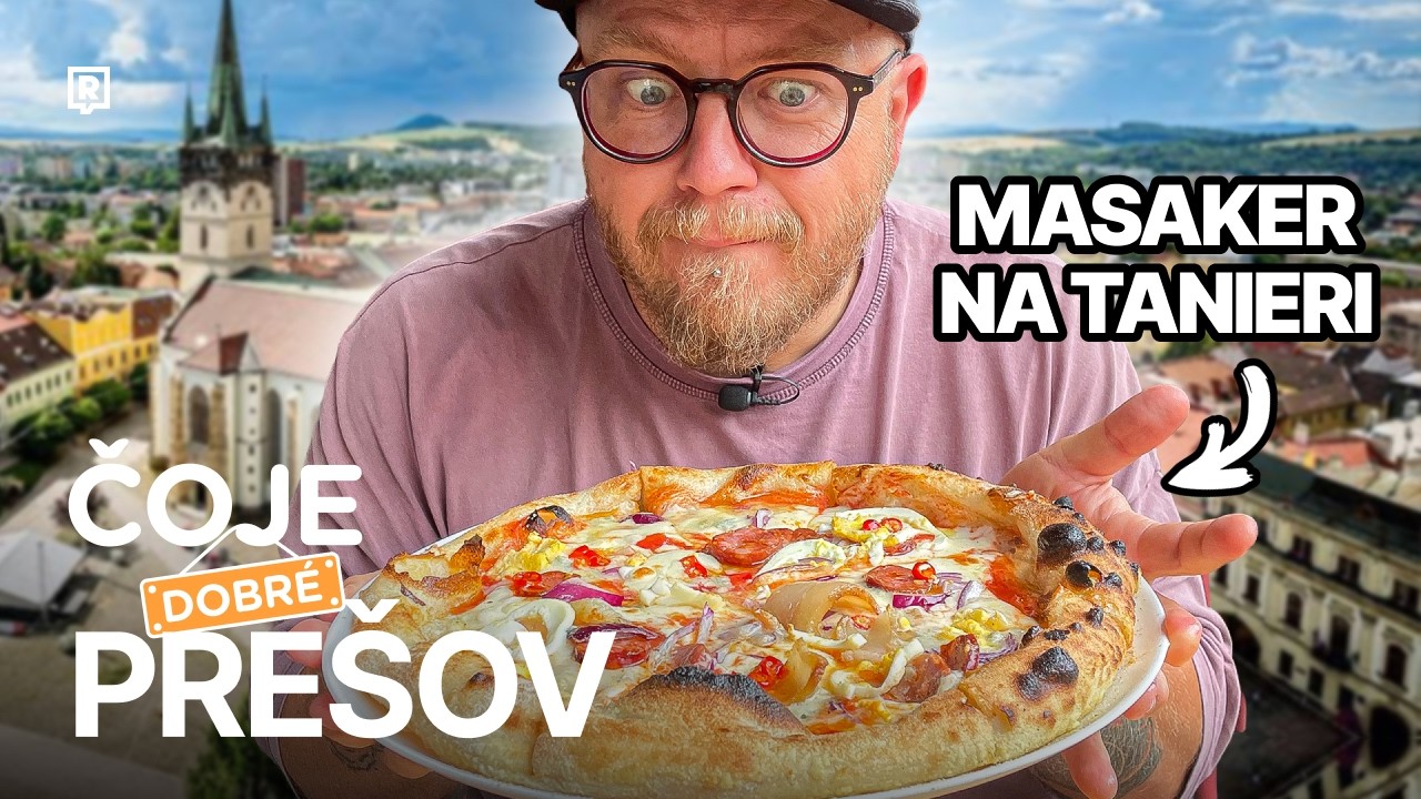 GASTRO &Scaron;OK V PRE&Scaron;OVE 😳 T&aacute;to pizza stoj&iacute; za ochutnanie 🍕 (Čoje dobr&eacute;)
