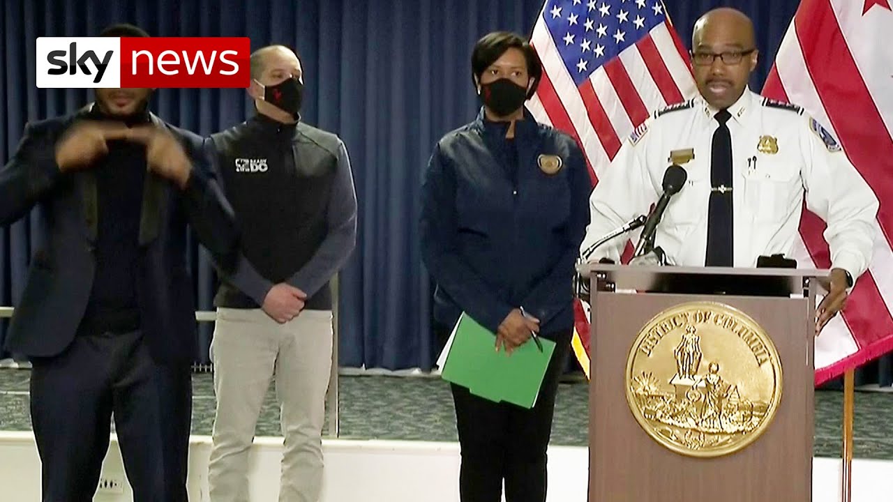 Capitol Violence: National Guard mobilised as residents told 'stay at home'