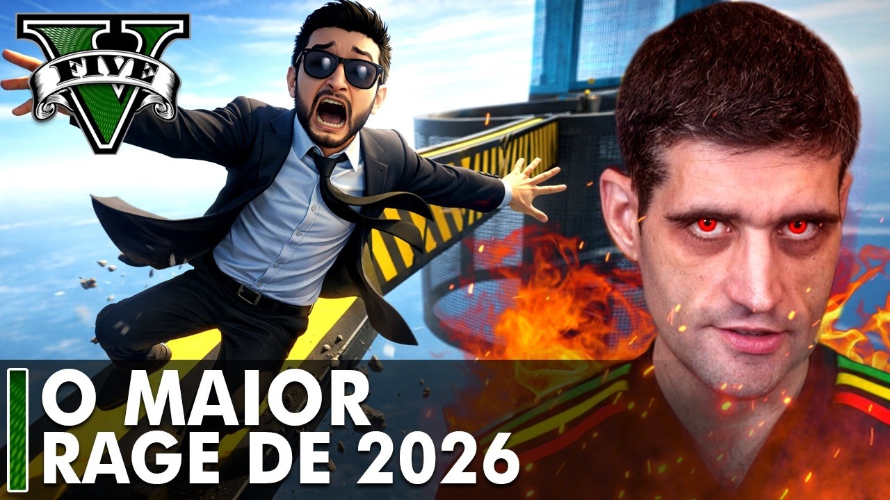 GTA V - O MAIOR RAGE do DAVY JONES de 2026