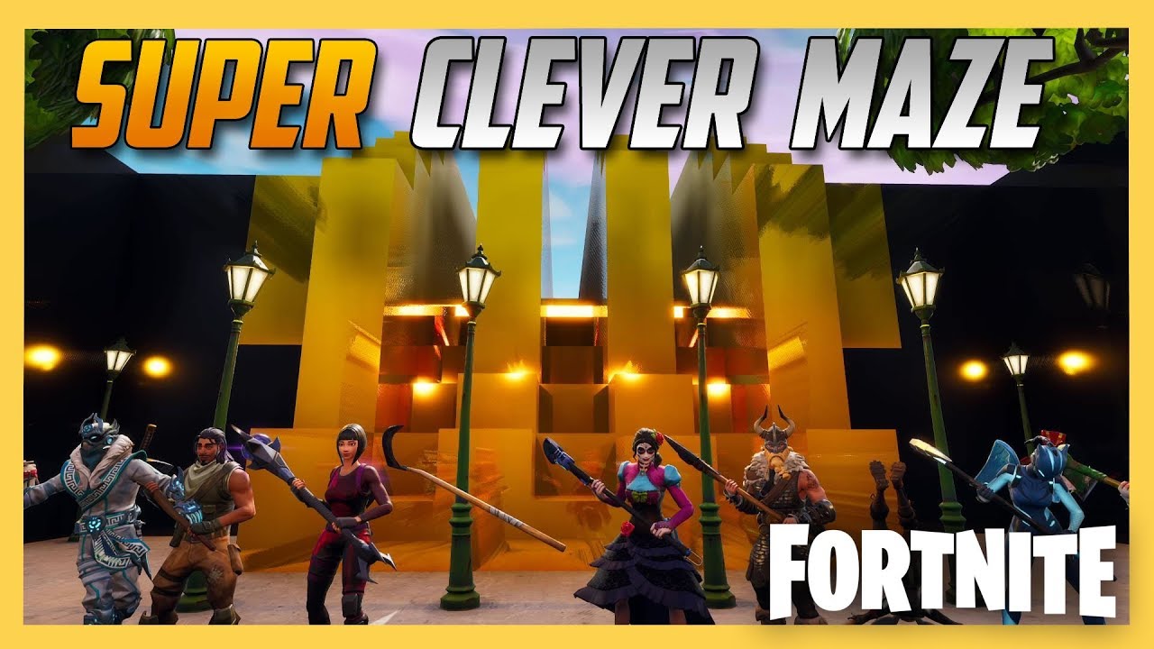 Super Clever Fortnite Creative Maze by JeffVH! Wow. | Swiftor