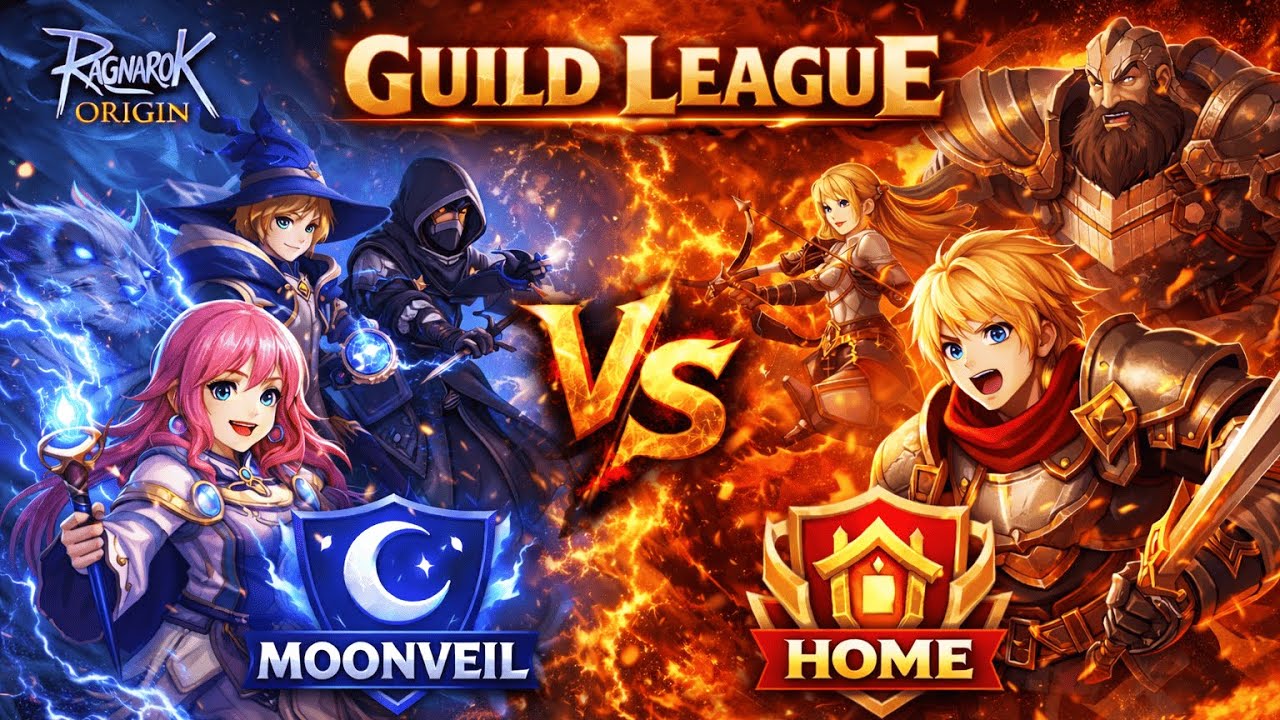 Ragnarok Origin Guild League 13/1 Moonveil vs HOME | Bombom POV