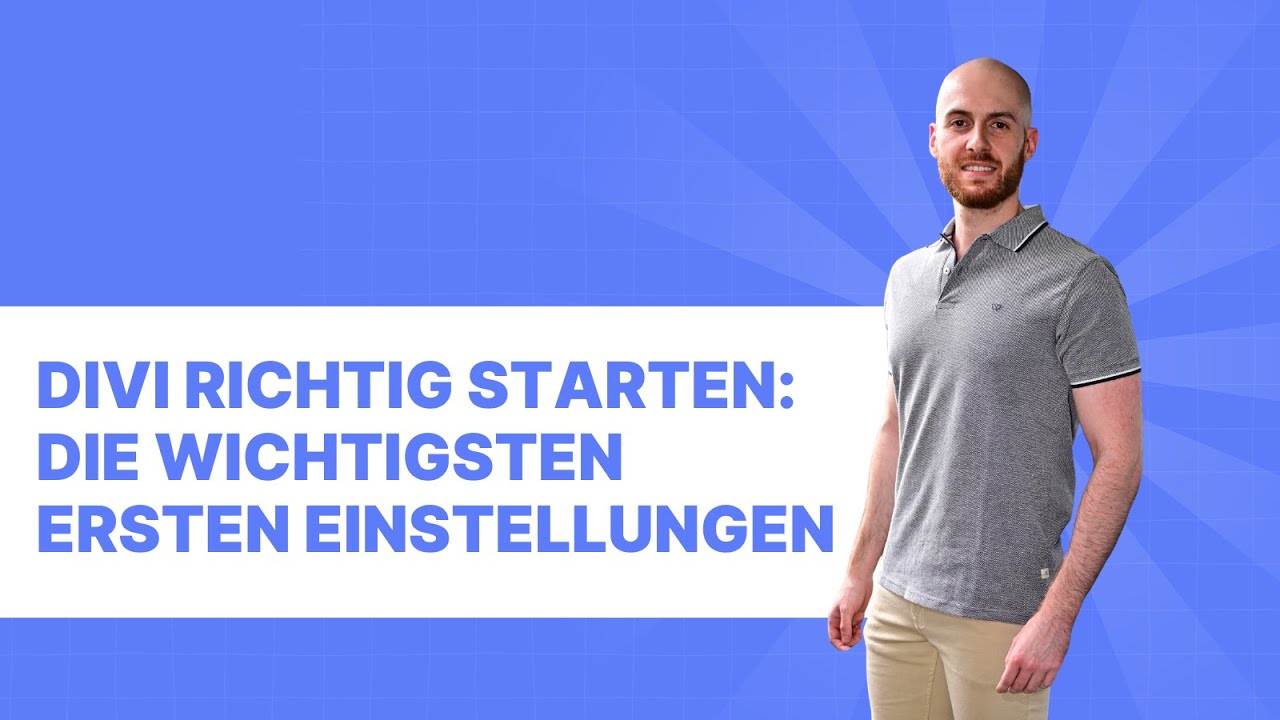 Divi richtig starten: Die wichtigsten ersten Einstellungen (Logo, Farben, Typo) – mein Profi-Setup