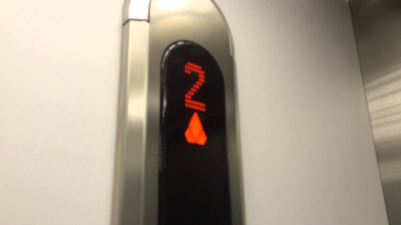 Kone EcoDisc Elevator At The Debenhams CastleCourt Belfast For nirtrainman And PINKHORSEY