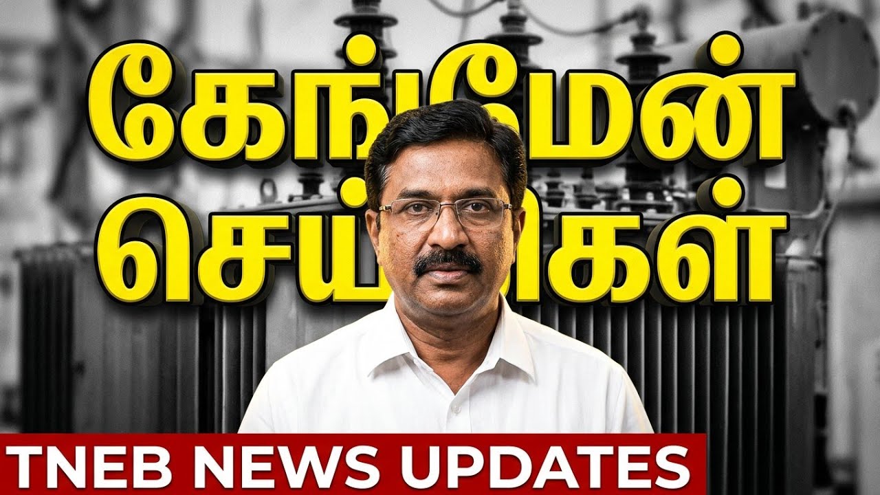 TNEB latest news | கேங்மேன் கள உதவியாளர் | ஒப்பந்த ஊழியர் பணி 