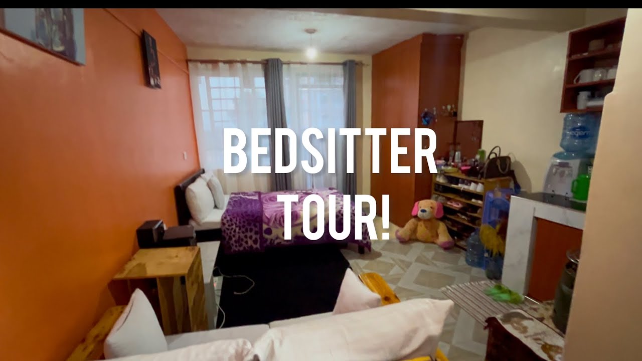MY BEDSITTER HOUSE TOUR: MINIMALISTIC STUDIO APARTMENTS IN KENYA🥰//Bedsitter arrangement ideas. NRB