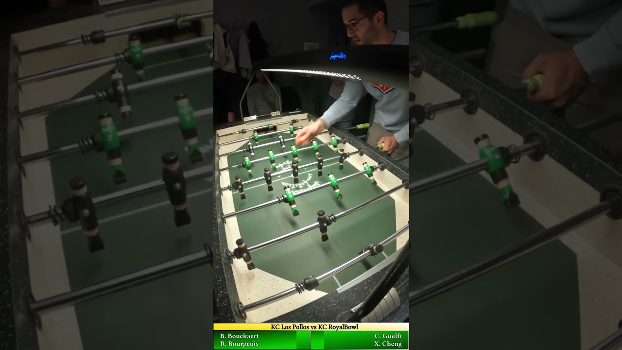 Match 1 - C. Guelfi & X. Cheng vs B. Bouckaert & R. Bourgeois
