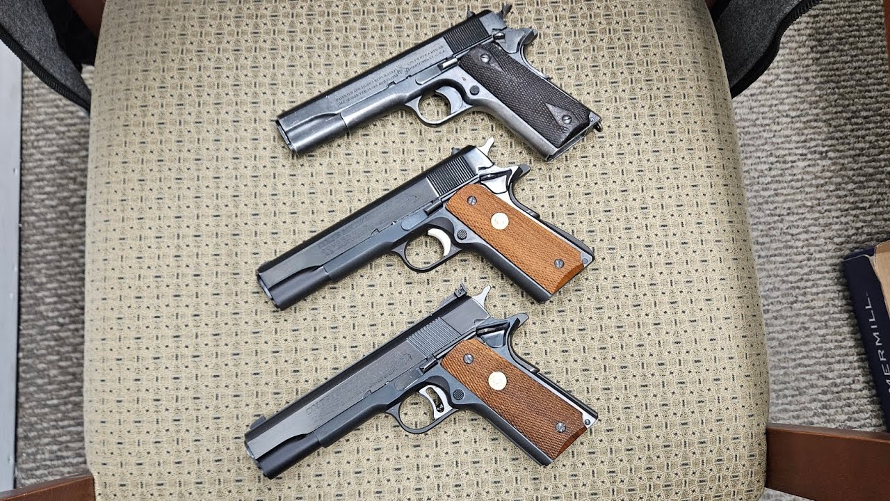 Colt 1911 Series 70, Series 80 and Series 90. What's the difference