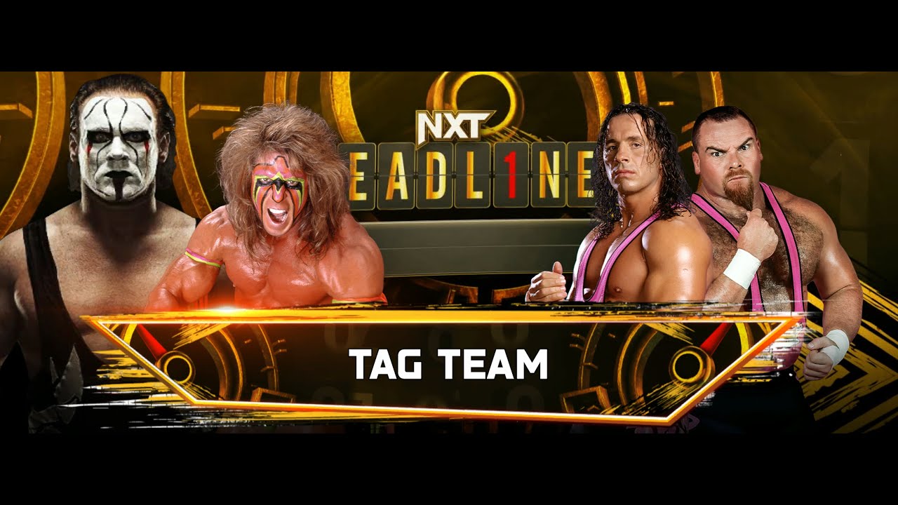 Hart Foundation: Брет Харт и Джим Нейдхарт против The Blade Runners: Ultimate Warrior и Стинг - CST3