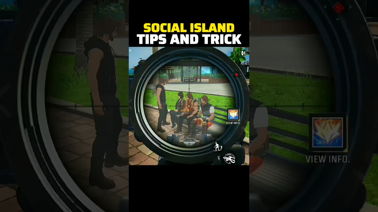 SOCIAL ISLAND TRICK 🔥 | SOCIAL ISLAND ME GUN KAISE LAYE | SOCIAL ISLAND TRICK FREE FIRE #shorts