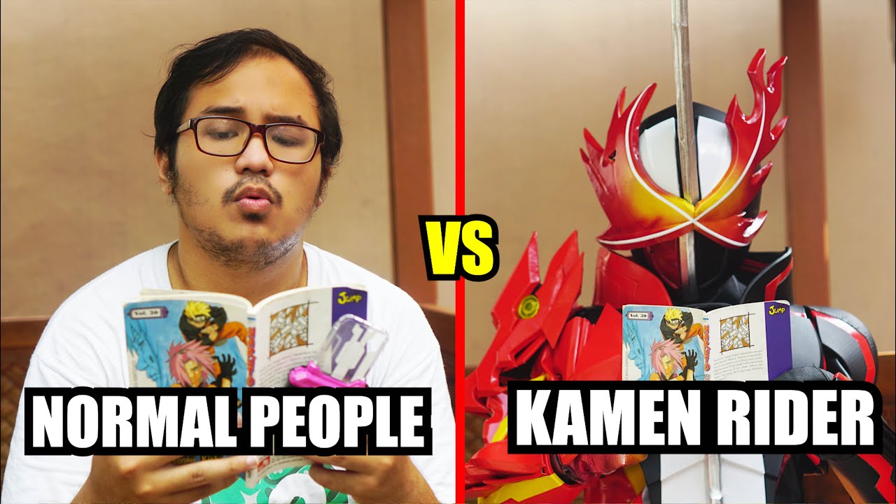 NORMAL VS KAMEN RIDER (REALITY VS KAMEN RIDER)