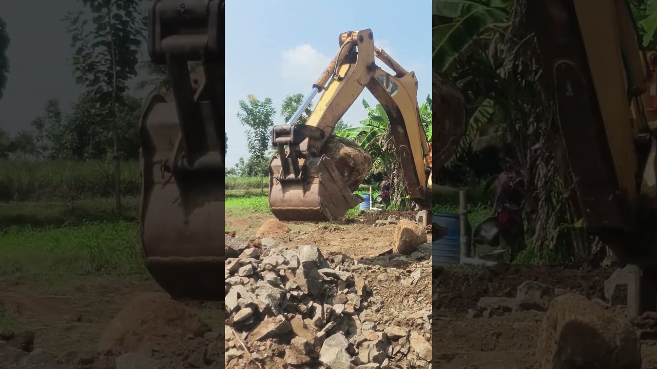 Cat 424b#caterpiller #dumb as a rock&nbsp;in land#forming#💯💯💯