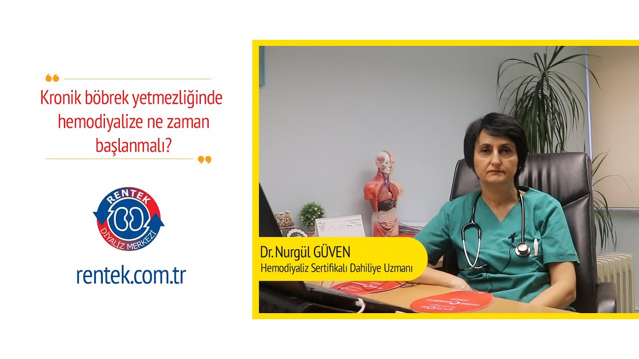 Kronik böbrek yetmezliğinde hemodiyalize ne zaman başlanmalı?