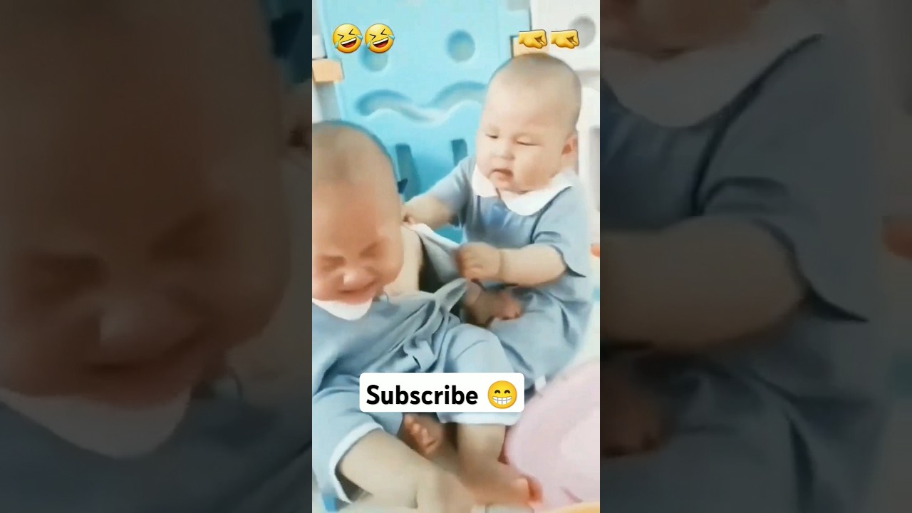 baby fighting funny 😂 video nana chokra na video #funny #babiesworld #funnymoment #funniestvideo