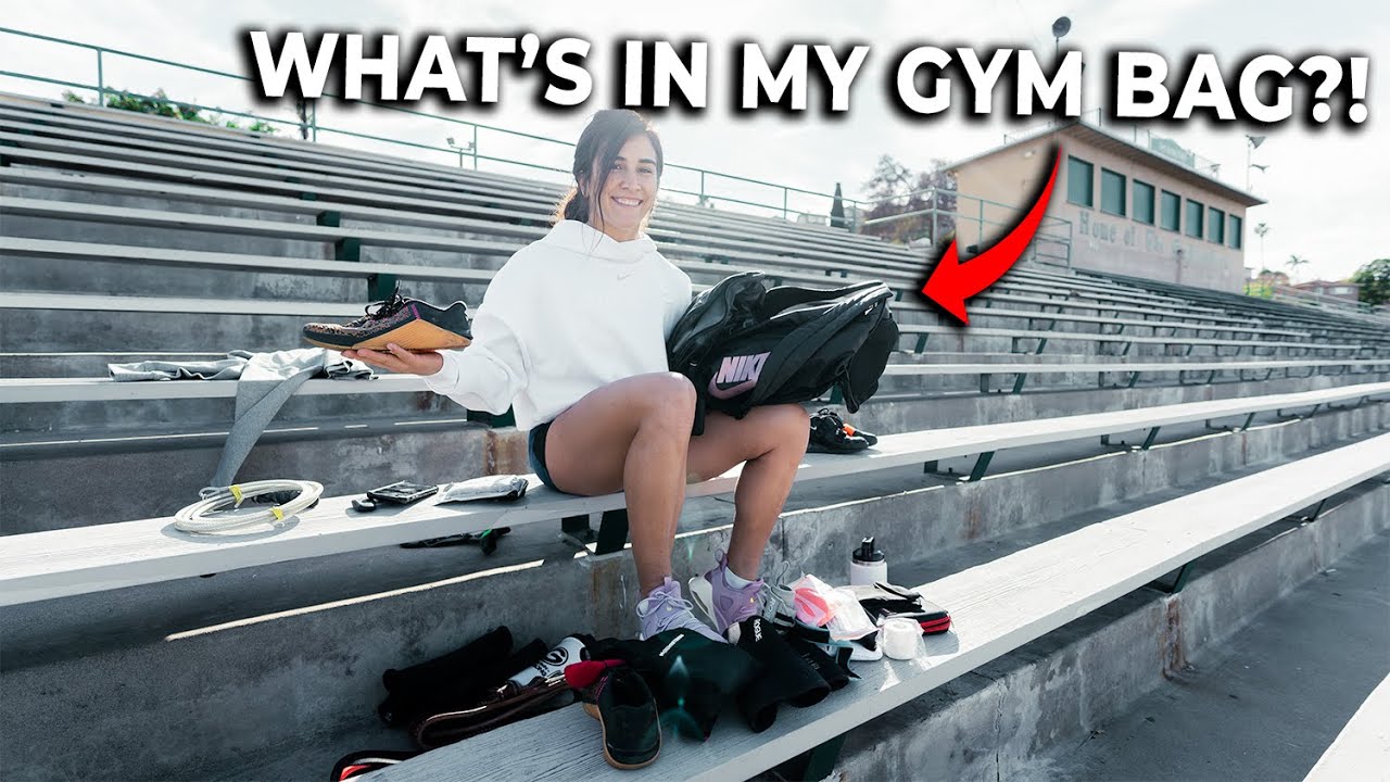 Lauren Fisher - What's In My Gym Bag?! CrossFit Athlete ESSENTIALS