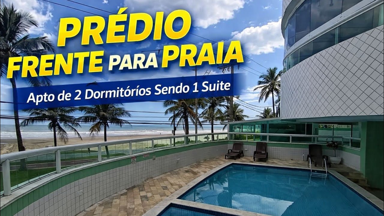 🏖️ Predio frente Mar 🏖️ Praia Grande SP 🛌🏻 Apartamento 2 dormitórios 1 suite 