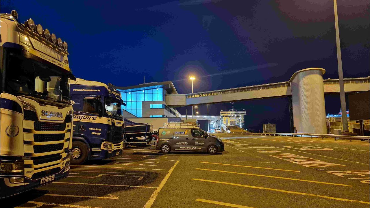 Belfast Northern Ireland To Cairnryan Scotland Ferry Crossing With Stenaline