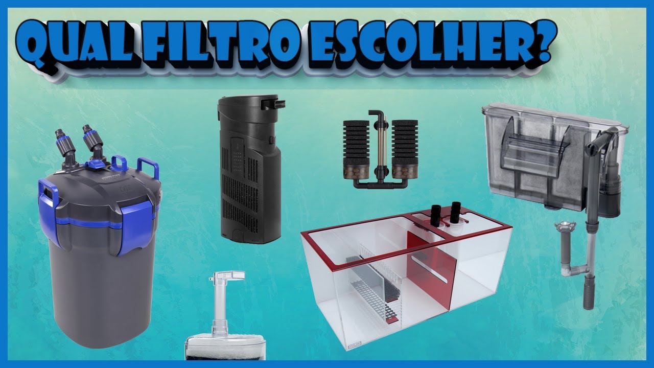 TIPOS DE FILTRO PARA AQU&Aacute;RIO